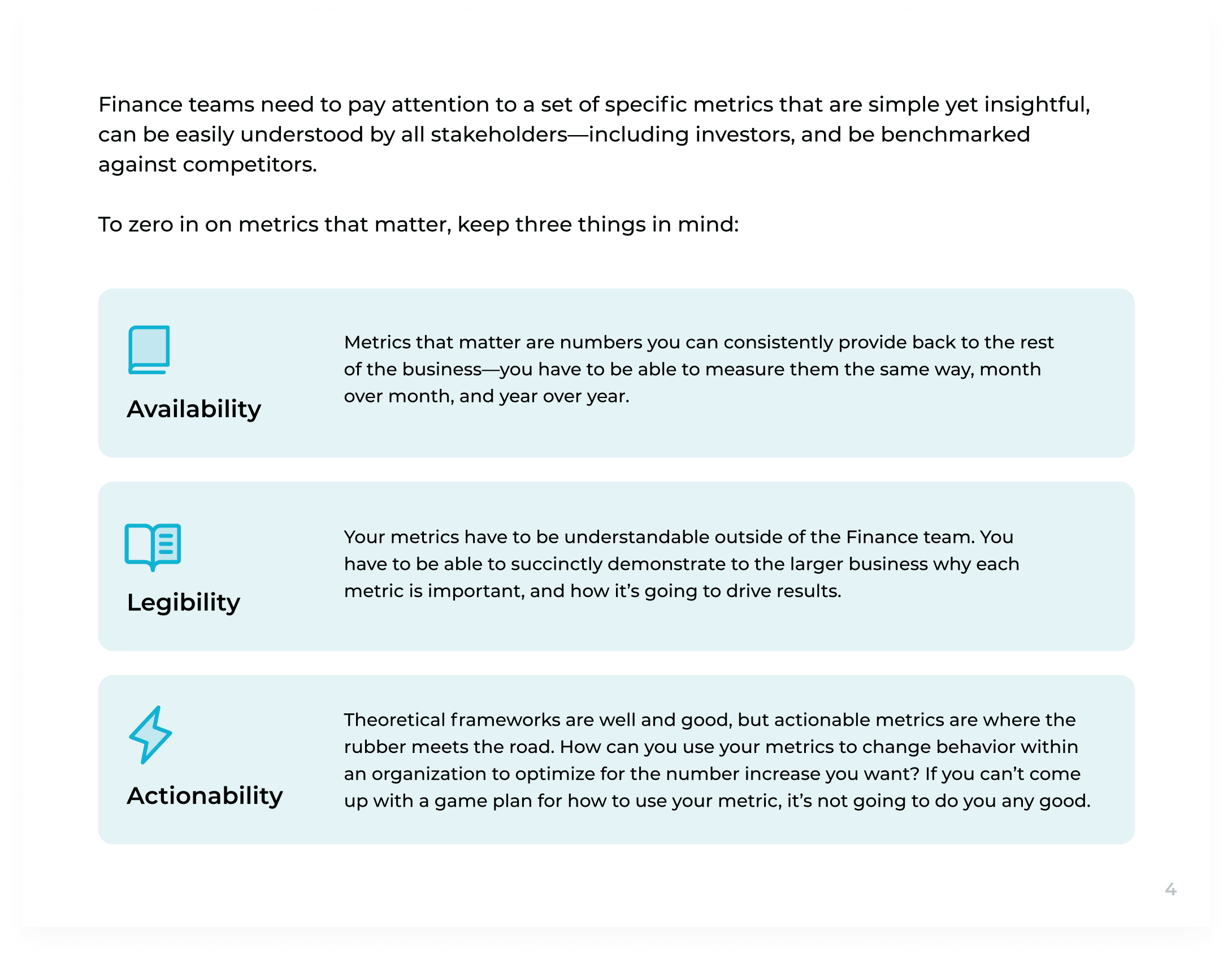 Spotlighting the right SaaS Metrics
